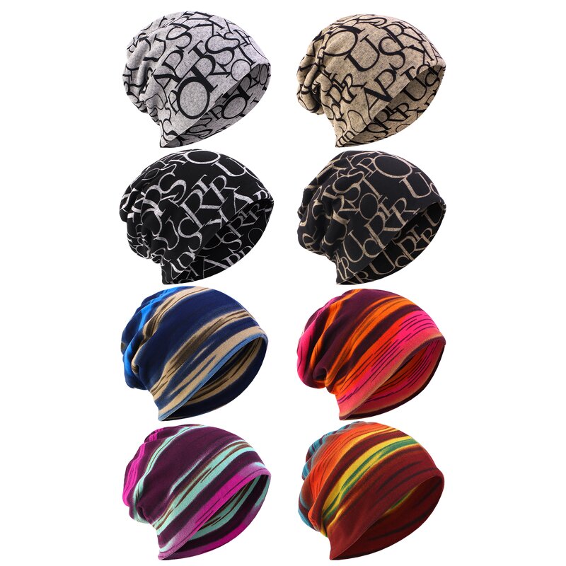 Slouchy Beanie Manufacturer - Custom Colorful Stretch Hip-Hop Warm Skull Caps