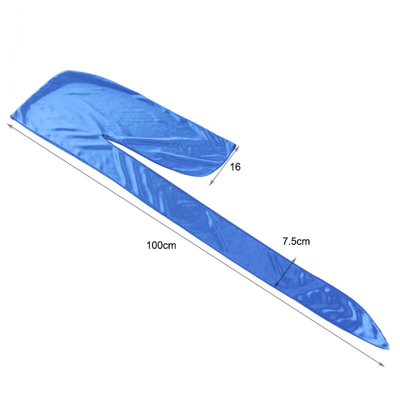 Durag Manufacturer - Custom Logo Bandana Thickness Silky Long Tail Polyester