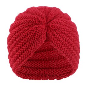 Winter Knit Turban Supplier - Beanie Head Wrap Knitted Women Warm Cap Hats