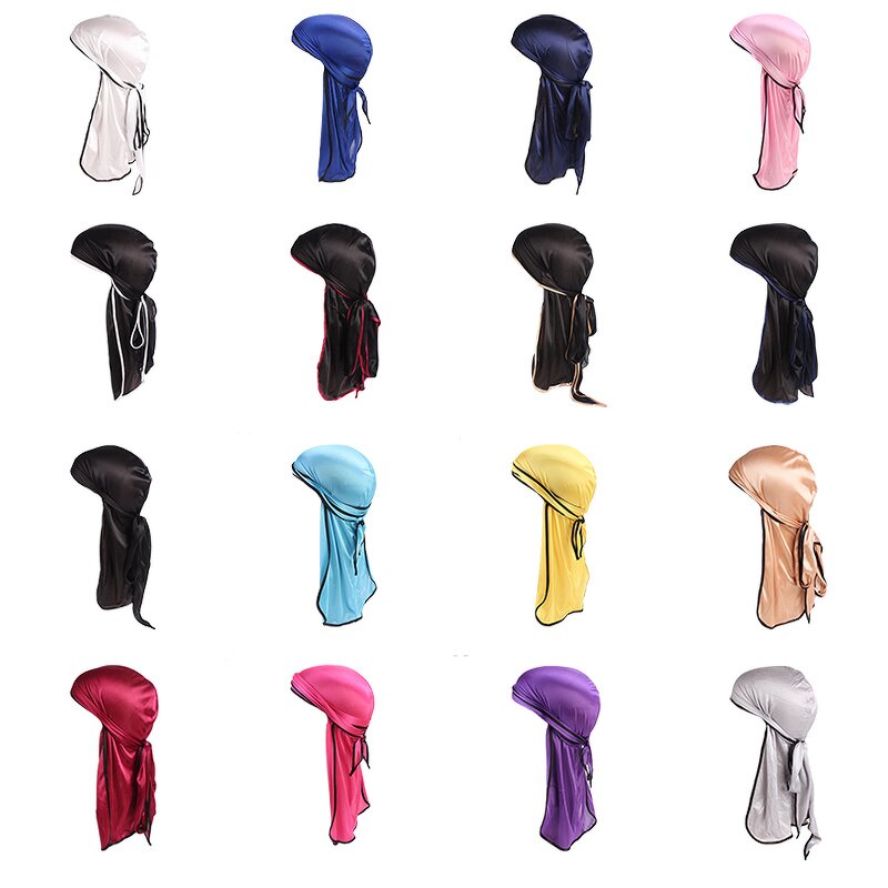 Durags Manufacturer - Multicolor Custom Two Pieces/Set Fashion Soft Comfortable