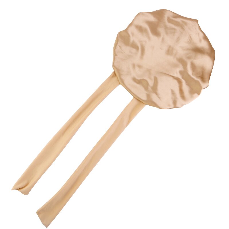 Sleep Bonnet Supplier - Wholesale Custom Logo Adjustable Tie Satin Hair