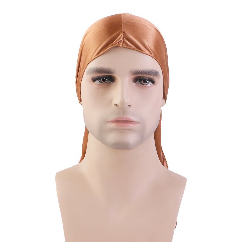 Durag Manufacturer - High Quality Designer Two Pieces/Set Unisex Long Straps