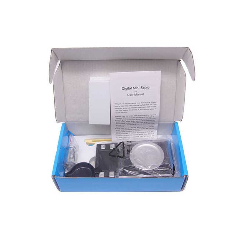 Pocket Jewelry Scale Factory - OEM/ODM 0.001g 10-100g LED ABS Plastic Mini Balance Digital