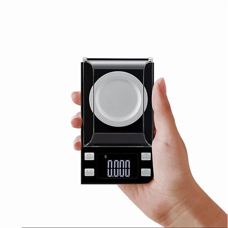 Pocket Jewelry Scale Factory - OEM/ODM 0.001g 10-100g LED ABS Plastic Mini Balance Digital