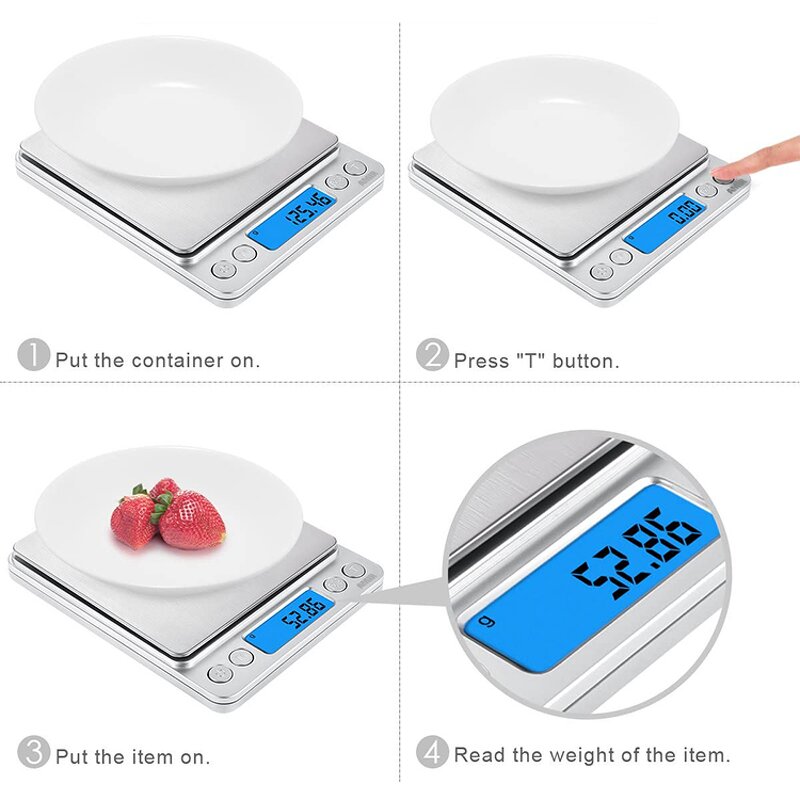 Digital Kitchen Scale Manufacturer - OEM/ODM IKEME High Precision 500g Electronic Food Balance