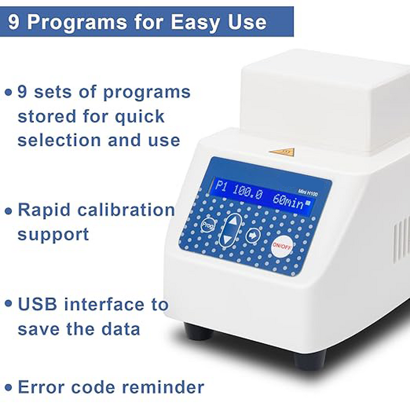 Biochemical Dry Bath Manufacturer - OEM/ODM IKEME Thermostat Heating Cooling Bath Incubator Small