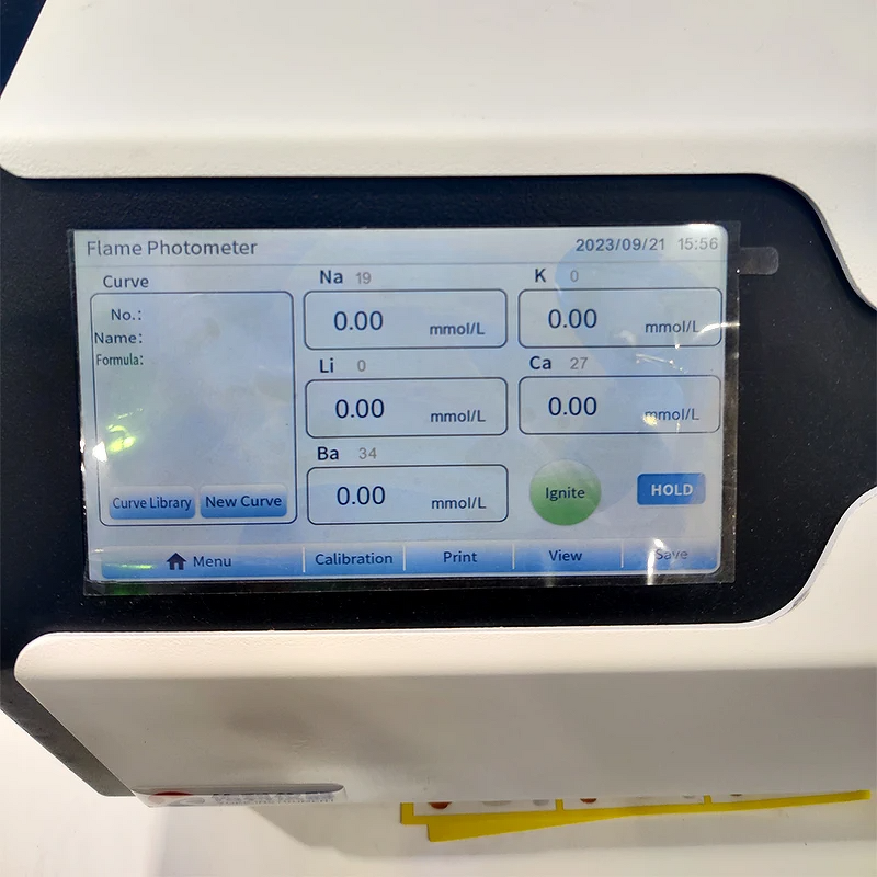 Flame Photometer Manufacturer - OEM/ODM IKEME Lab Touch Screen Fotometro Analysis Machine Na K