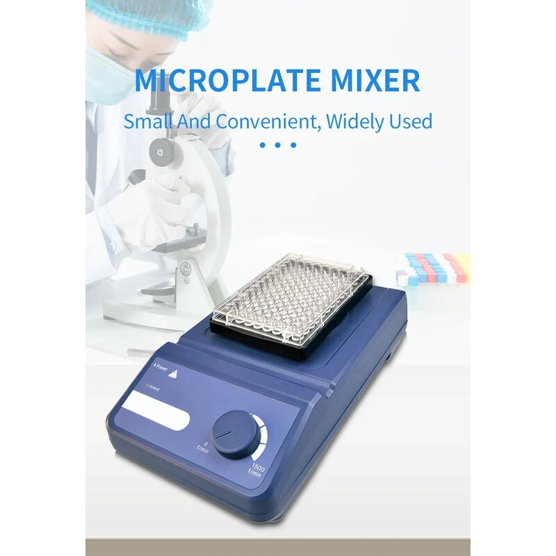 Orbital Shaker Factory - OEM/ODM IKEME 96-well Plate Shaking 0-1500rpm Laboratory Instrument