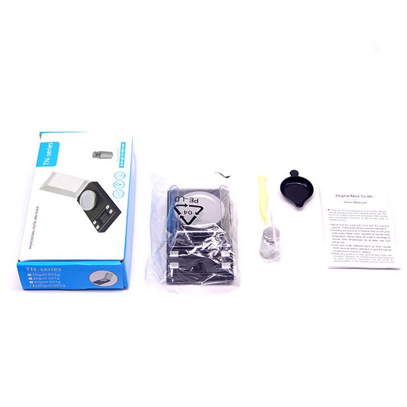 Pocket Jewelry Scale Factory - OEM/ODM 0.001g 10-100g LED ABS Plastic Mini Balance Digital