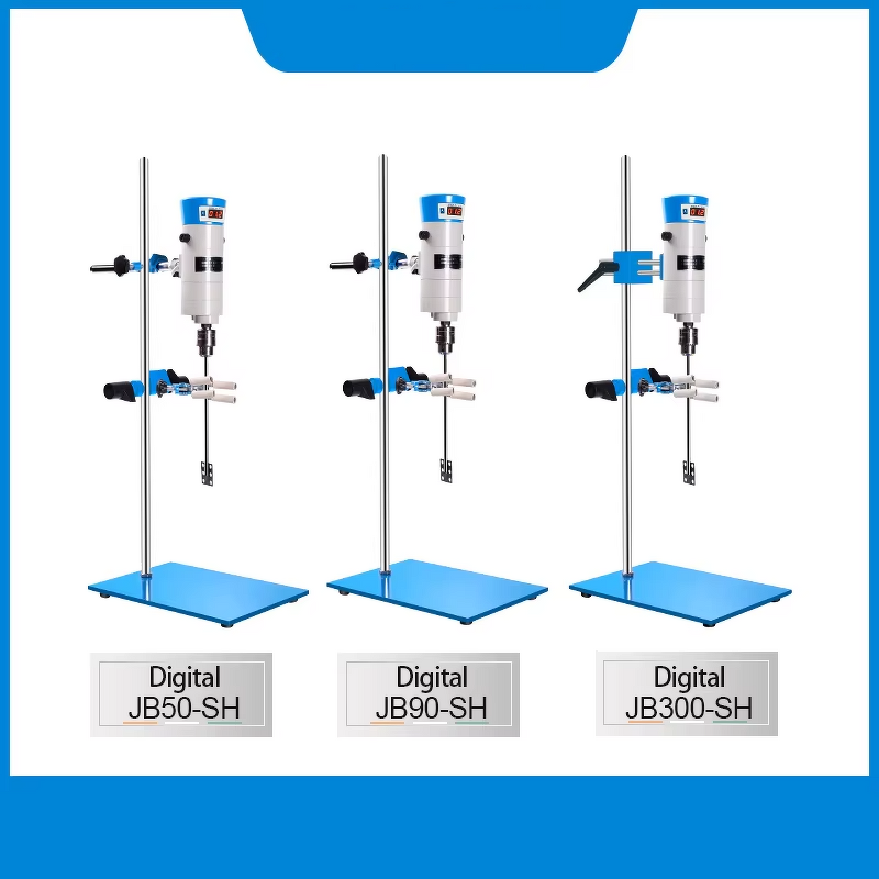 Lab Overhead Mixers Factory - OEM/ODM IKEME Agitator Food Cosmetic Machine Mixer Powerful Electric