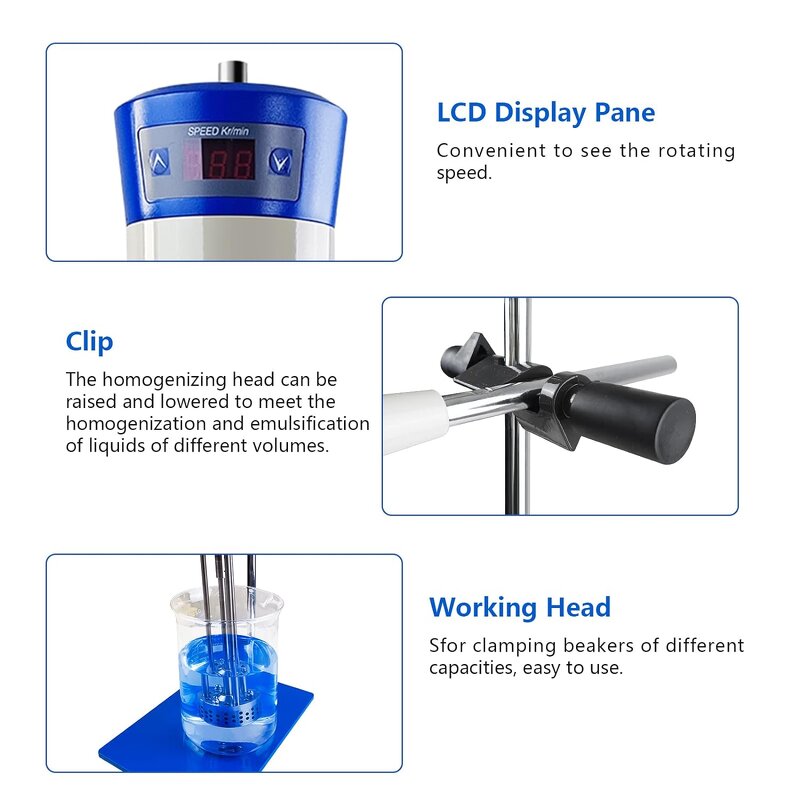 Lab Homogenizer Manufacturer - OEM/ODM IKEME 40L High Speed Disperser Emulsifier Homogeneizador