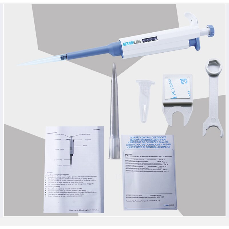 Micro Pipette Factory - OEM/ODM Lab Supplies Digital Fixed Adjustable Volume Medical Pipettes