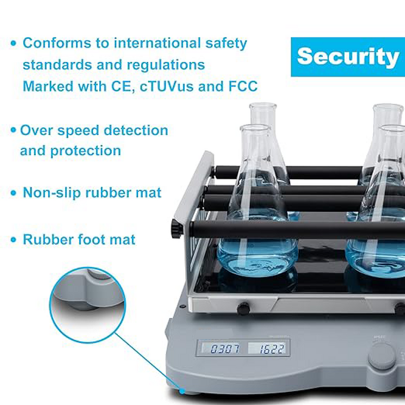 Cell Culture Shaker Manufacturer - OEM/ODM IKEME Digital Orbital Shaker Incubator Test Tube Bottle