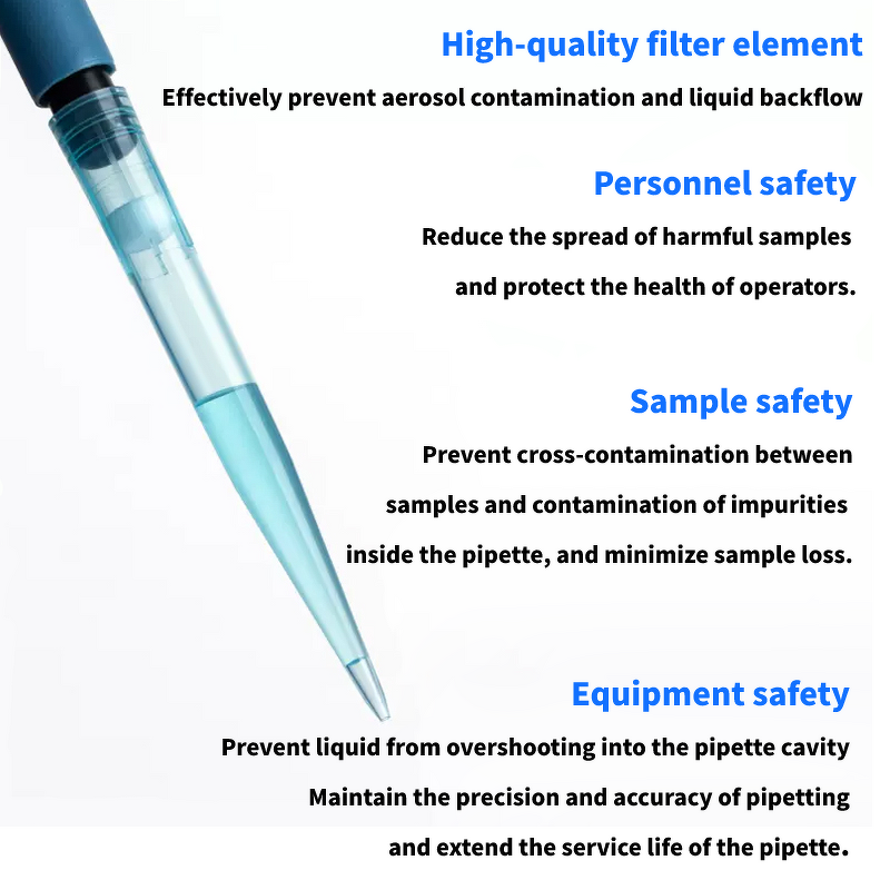 Micro Filter Tip Manufacturer - OEM/ODM IKEME Laboratory Consumables 10-1000ul Disposable Yellow