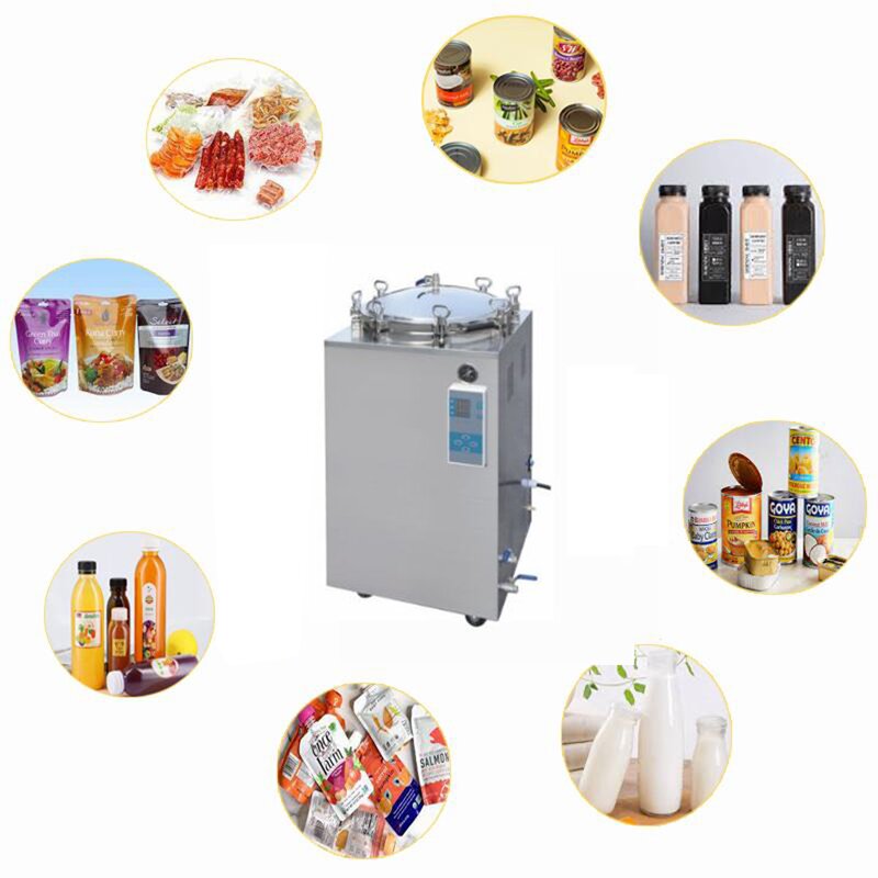 Autoclave Sterilizer Manufacturer - Wholesale/ODM IKEME 35-100 Litres Price Mushroom Bags Canning Food