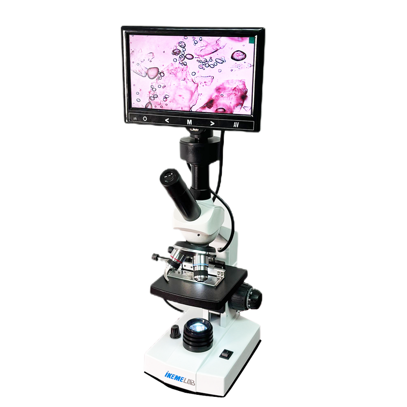 Cheap Microscope Factory - OEM/ODM IKEME Student Digital Electron Microscopio Camera Trinocular
