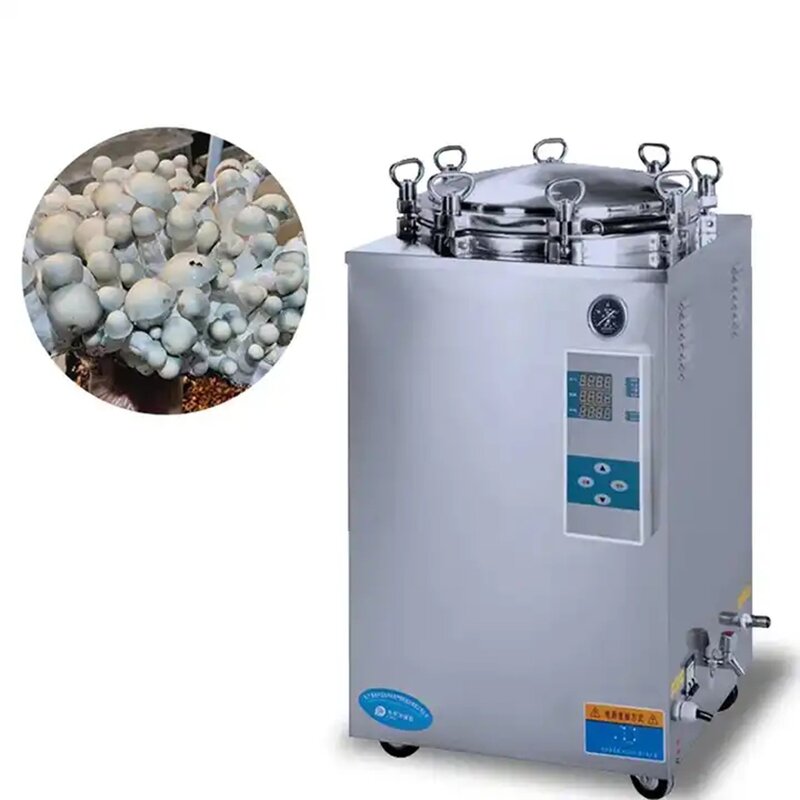 Autoclave Sterilizer Manufacturer - Wholesale/ODM IKEME 35-100 Litres Price Mushroom Bags Canning Food