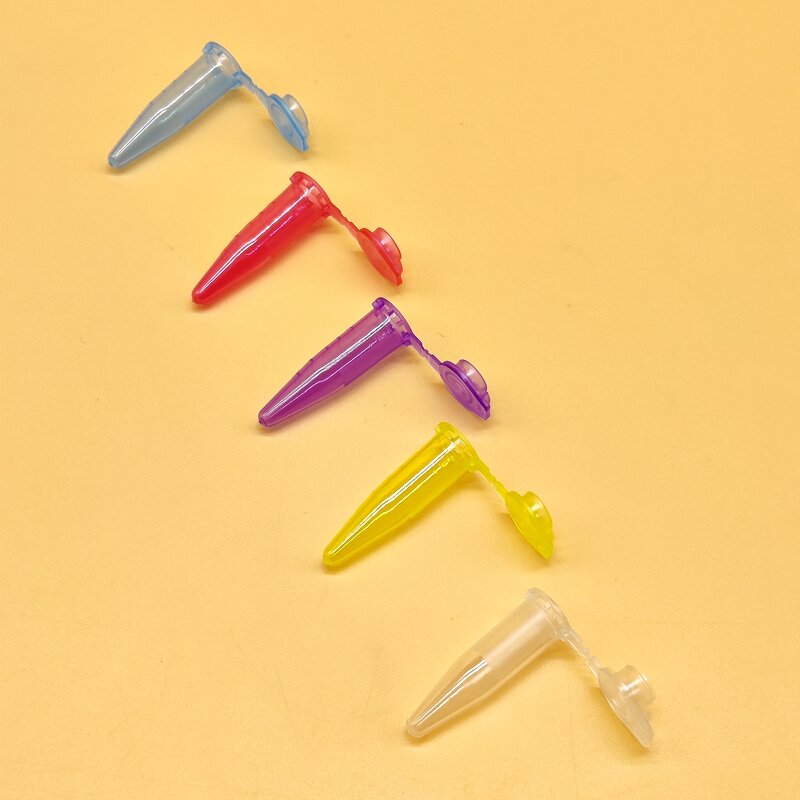 Centrifuge Tubes Manufacturer - OEM/ODM IKEME 0.5-1.5ml Microcentrifuge Transparent Chemical Lab