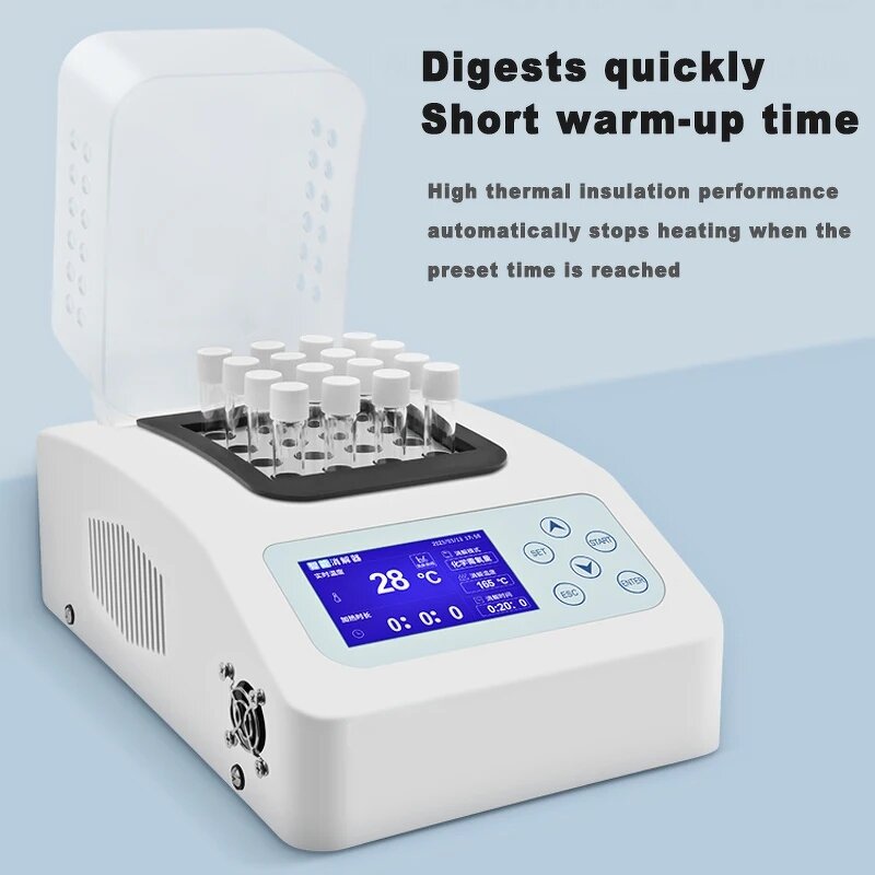 Water Quality Testing Equipment Factory - OEM/ODM IKEME 16-holes Intelligent Multi-Parameter Digester