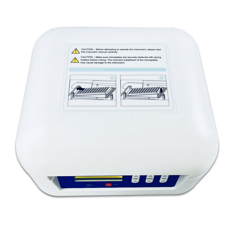 96 Well Shaker Manufacturer - OEM/ODM IKEME Laboratory 96 Wells Micro Plate Shaker Constant Temperature