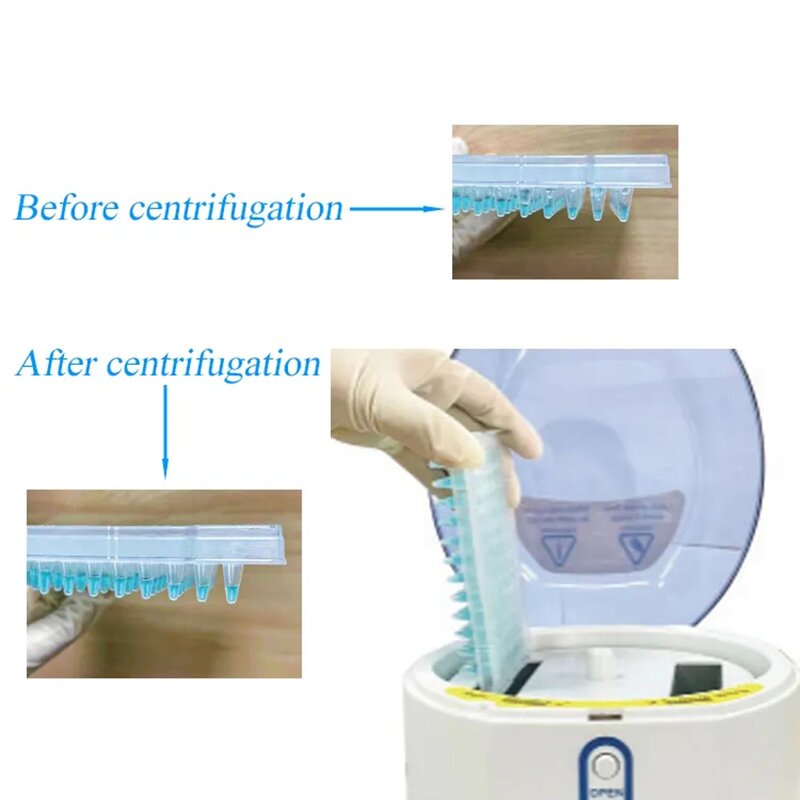 Mini Centrifuge Manufacturer - OEM/ODM IKEME Laboratory Mini Plate Spinner 2800rpm 96 Well