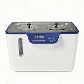 Circulating Water Bath Factory - OEM/ODM IKEME Laboratory Stainless Steel Electric Heater 5L 2 Holes