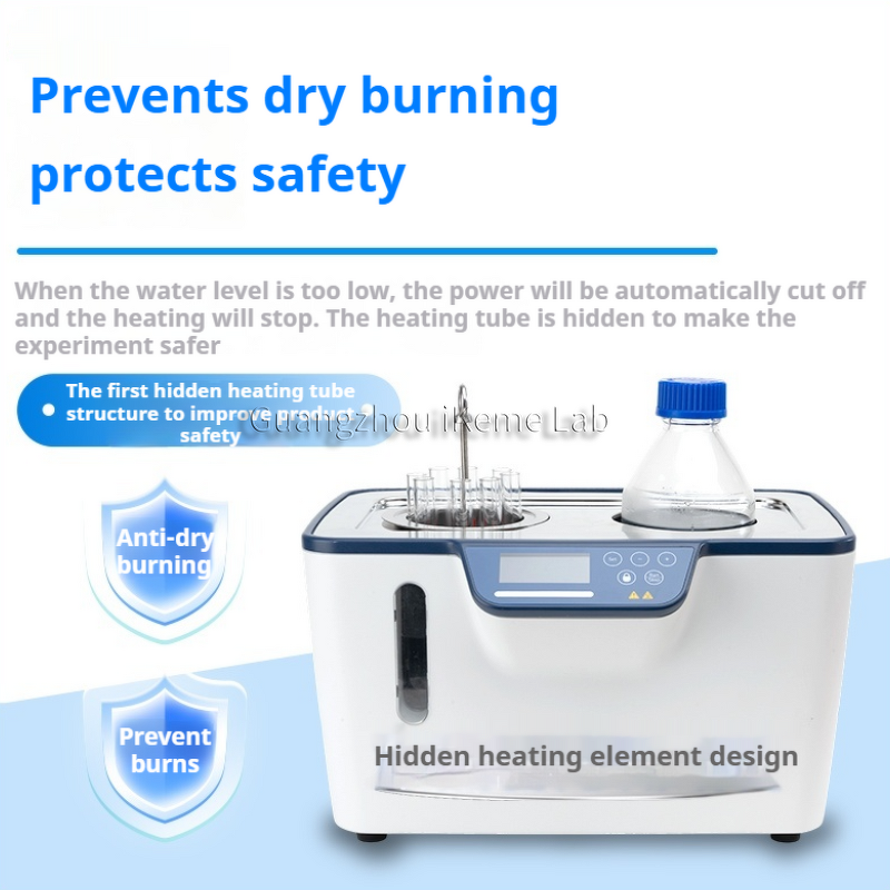 Thermostatic Water Bath Manufacturer - OEM/ODM IKEME Laboratory Stainless Steel 2 Holes Heating 5L