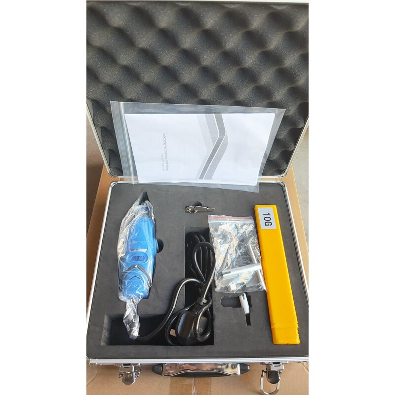 Handheld Emulsifier Factory - OEM/ODM IKEME High Speed Cosmetic Liquid Homogenizing Cell Disruptor