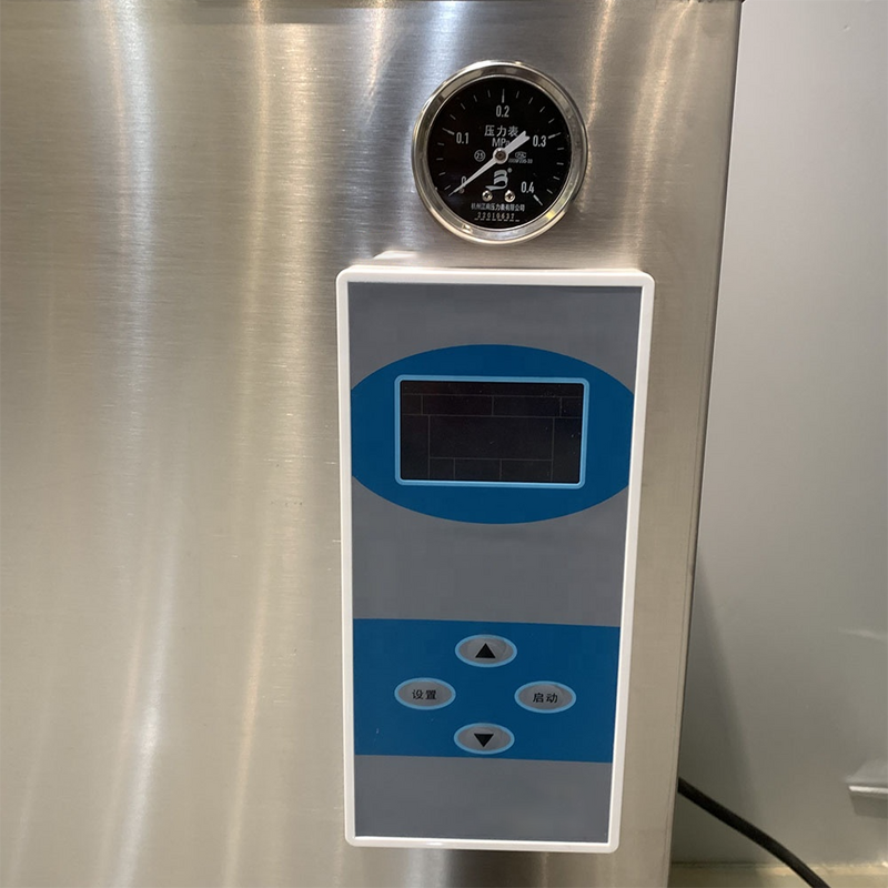 Hand Wheel Autoclave Manufacturer - OEM/ODM IKEME Automatic Vertical Pressure Steam Sterilizer Mushroom