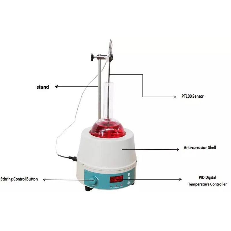 Digital Heating Mantle Manufacturer - OEM/ODM IKEME New Designs Efficient 2000ml Versatile Laboratory