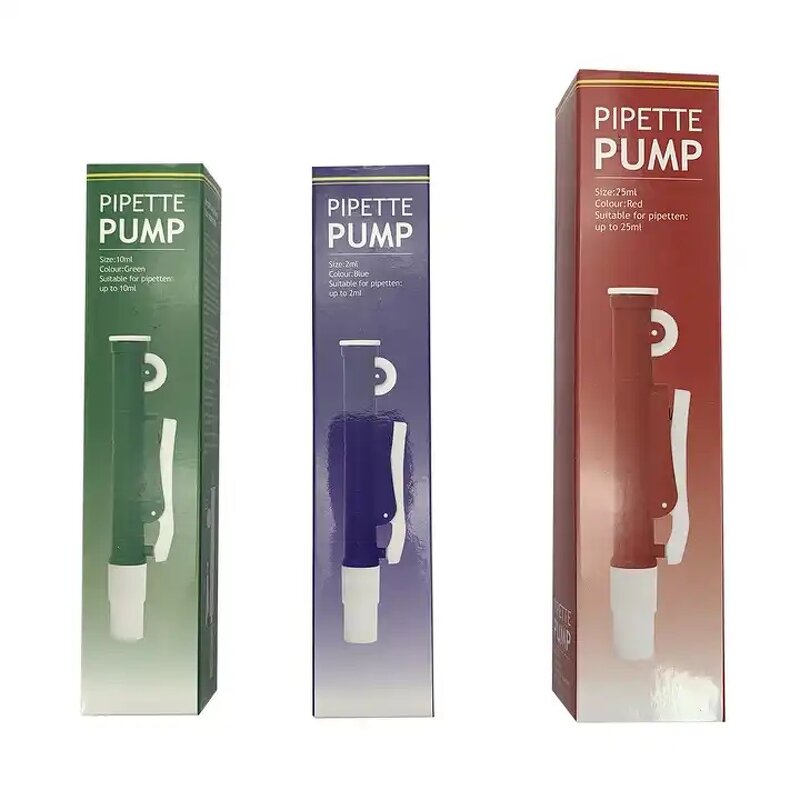 Micro Pipette Filler Manufacturer - OEM/ODM IKEME 2-25ml High Precision Manual Transfer Pump