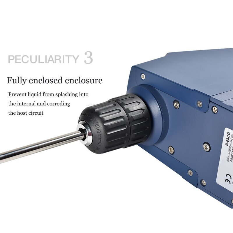 Digital Overhead Stirrer Factory - OEM/ODM IKEME Os70-pro Lab Electric Mixing Raw Material Agitator