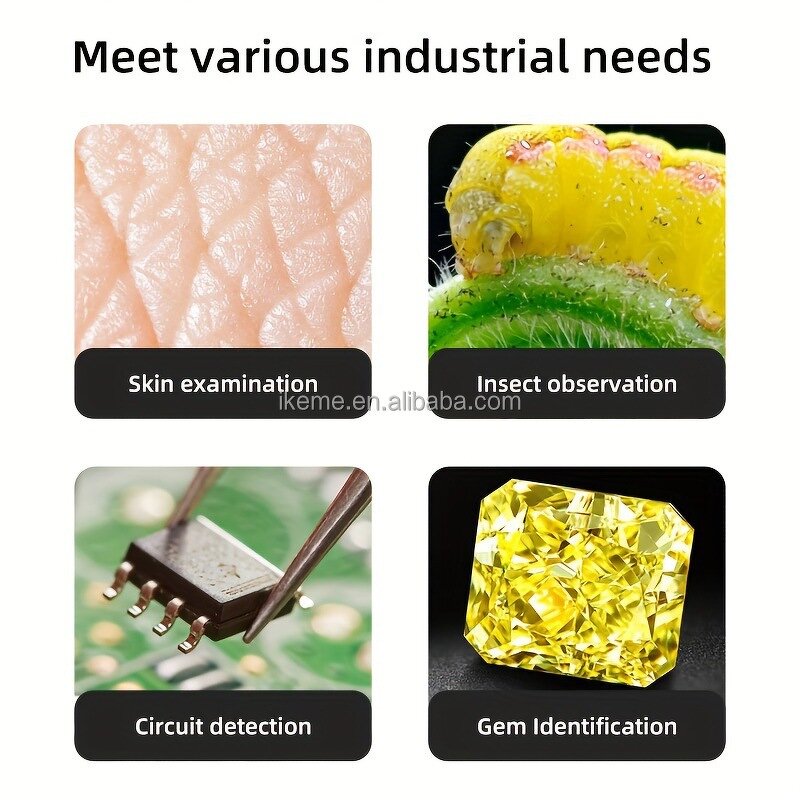 USB Digital Microscope Manufacturer - OEM/ODM IKEME Cheap 3 in 1 Type-c Portable Electronic LED