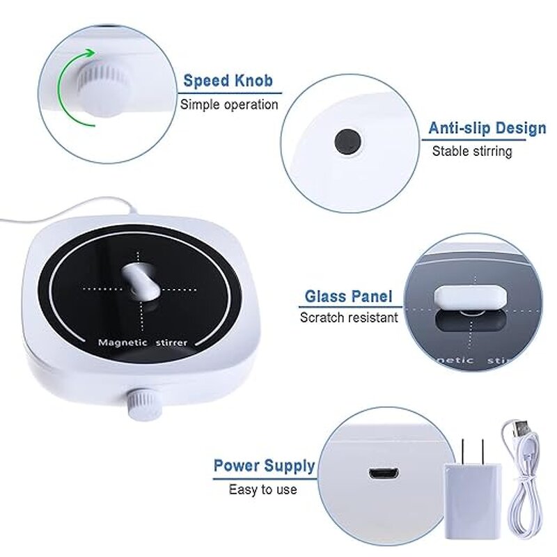 Portable Magnetic Stirrer Manufacturer - OEM/ODM IKEME High Quality Cheap Laboratory 2000rpm