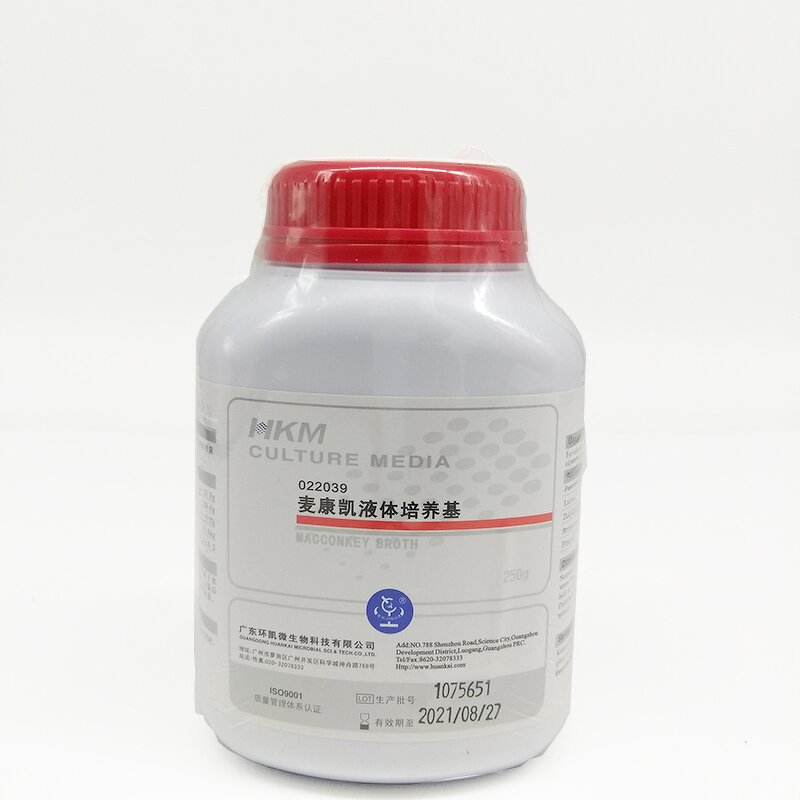 Microbiology Culture Media Manufacturer - OEM/ODM IKEME Lab MacConkey Broth Medios De Cultivo