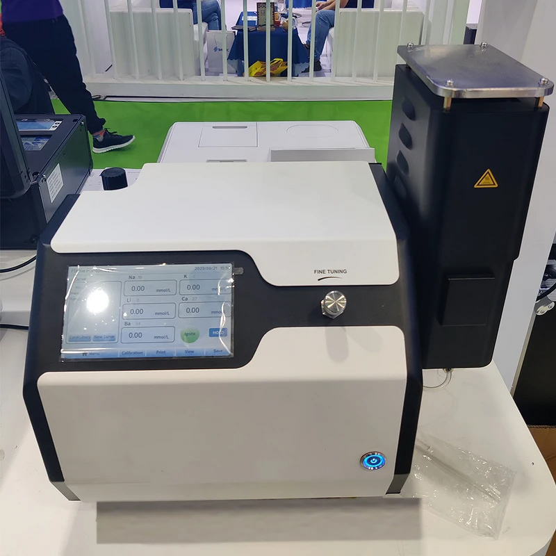 Flame Photometer Manufacturer - OEM/ODM IKEME Lab Touch Screen Fotometro Analysis Machine Na K