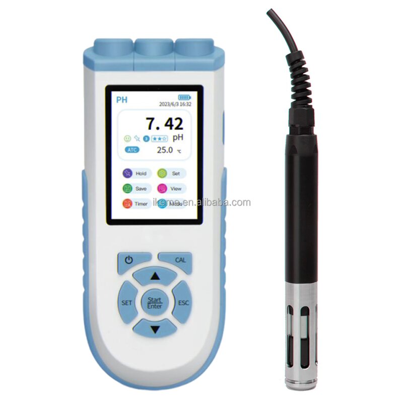 Water Quality Test Kit Factory - OEM/ODM IKEME High Accuracy 8in1 Tds Ec ORP Res Salinity Temp