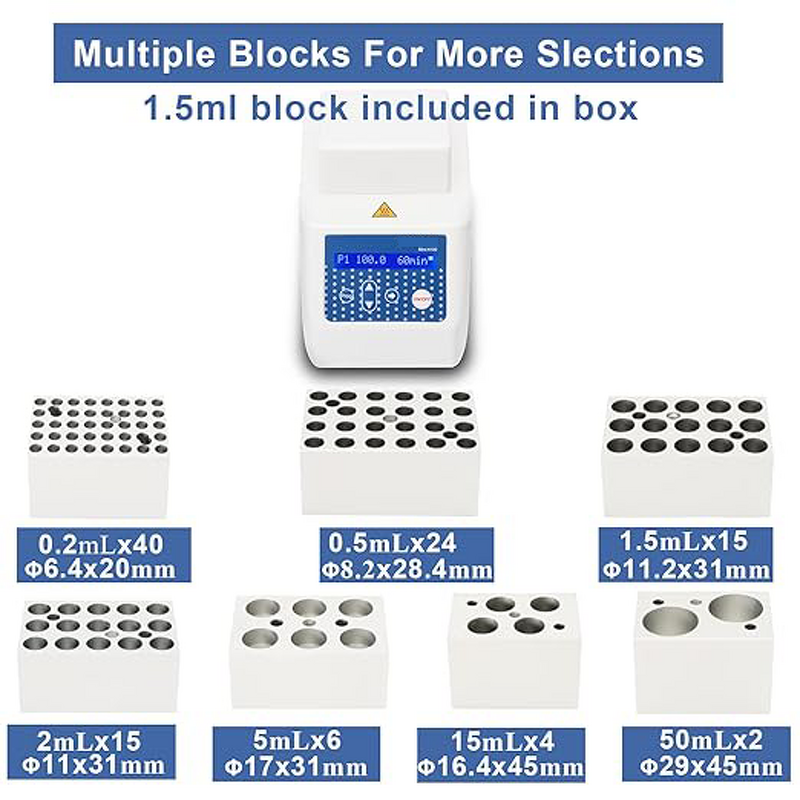 Biochemical Dry Bath Manufacturer - OEM/ODM IKEME Thermostat Heating Cooling Bath Incubator Small