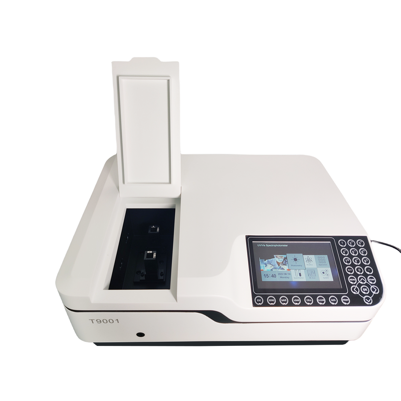 Spectrometer Factory - OEM/ODM IKEME Laboratory Touch Screen 190-1100nm Double Beam Photometer