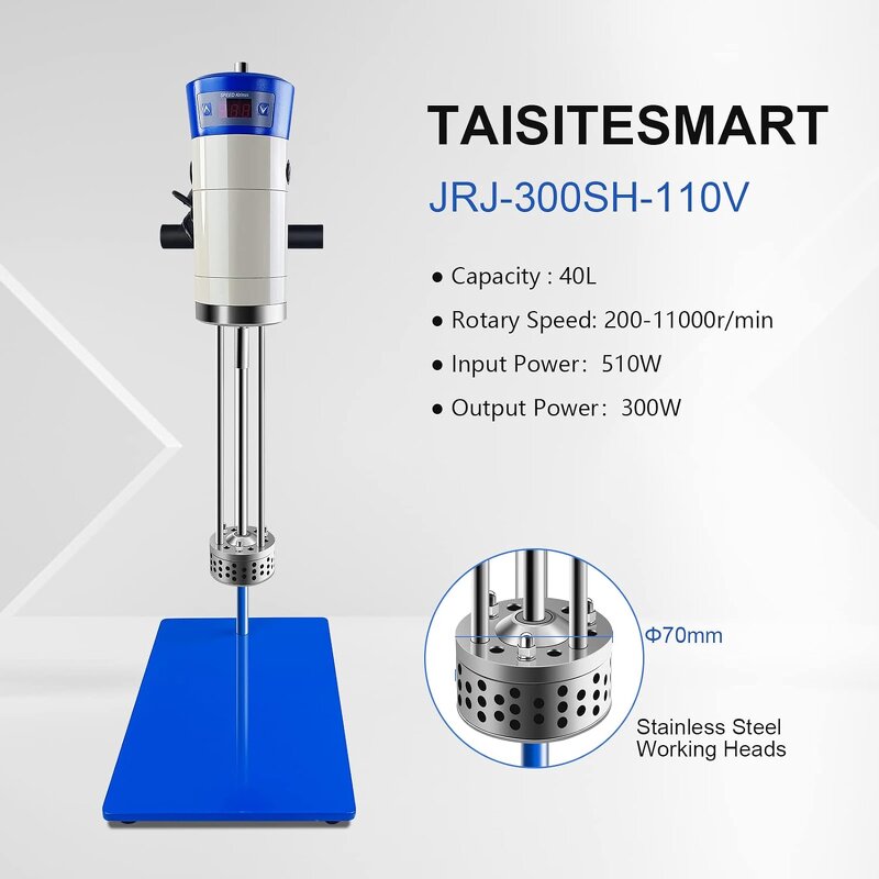 Lab Homogenizer Manufacturer - OEM/ODM IKEME 40L High Speed Disperser Emulsifier Homogeneizador