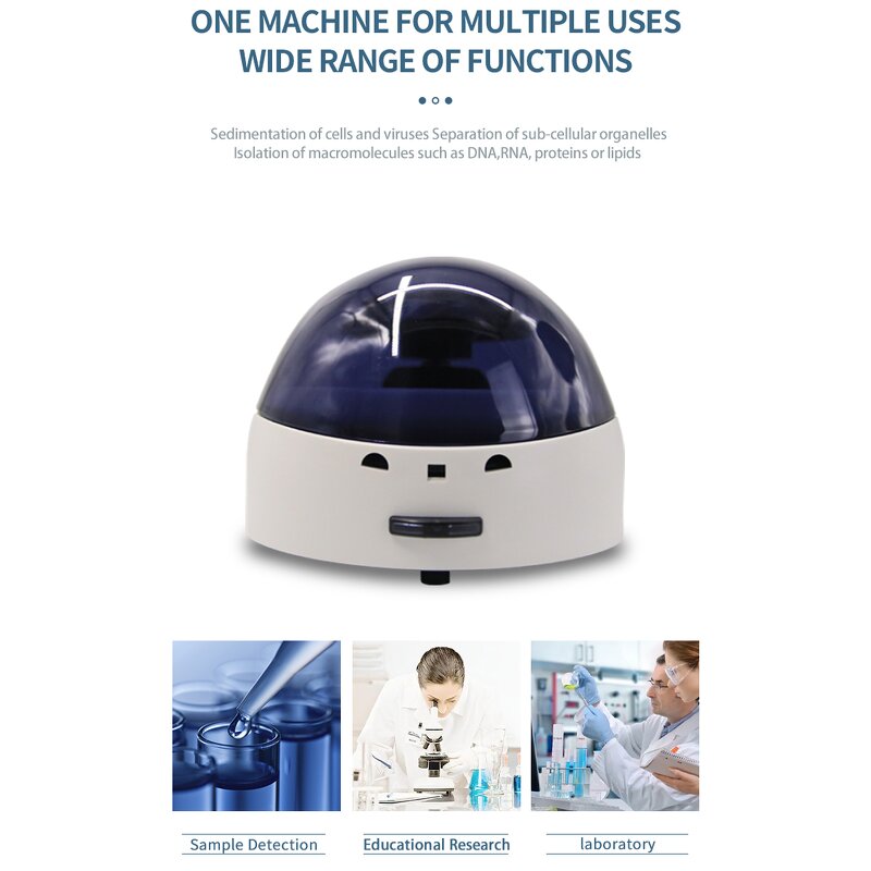 Lab Mini Centrifuge Manufacturer - OEM/ODM IKEME 7000rpm PRF CGF 0.2-2ml Tubes Micro