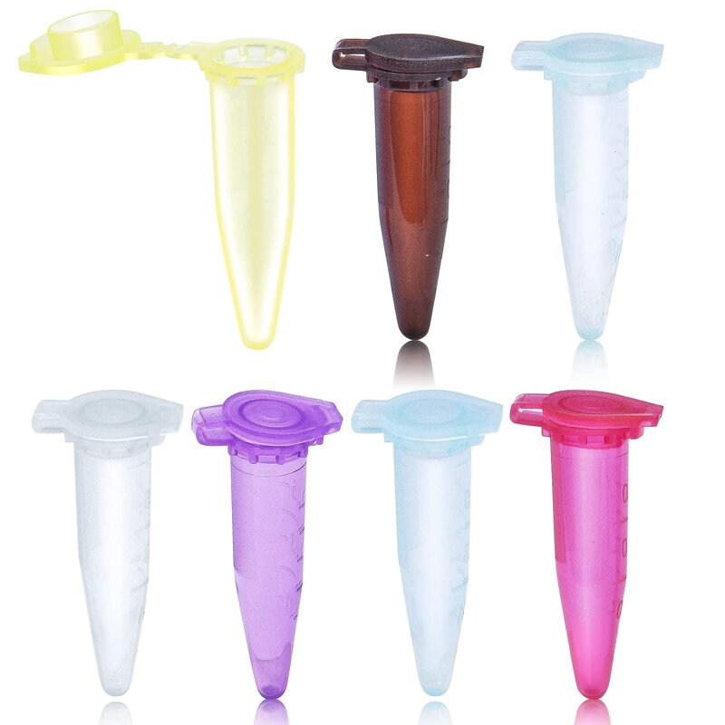Centrifuge Tubes Manufacturer - OEM/ODM IKEME 0.5-1.5ml Microcentrifuge Transparent Chemical Lab