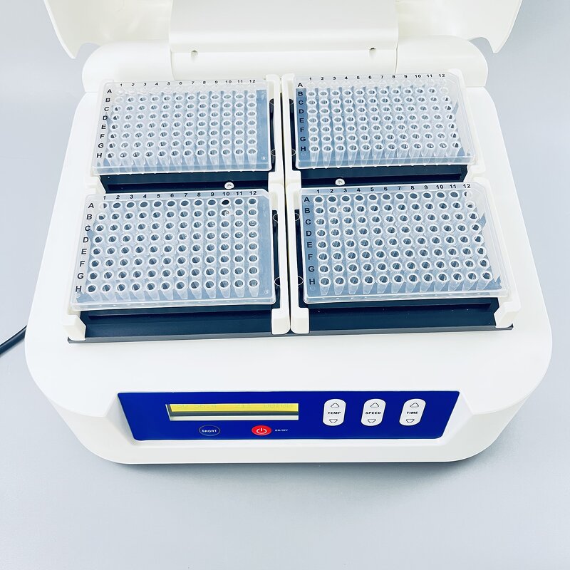 96 Well Shaker Manufacturer - OEM/ODM IKEME Laboratory 96 Wells Micro Plate Shaker Constant Temperature