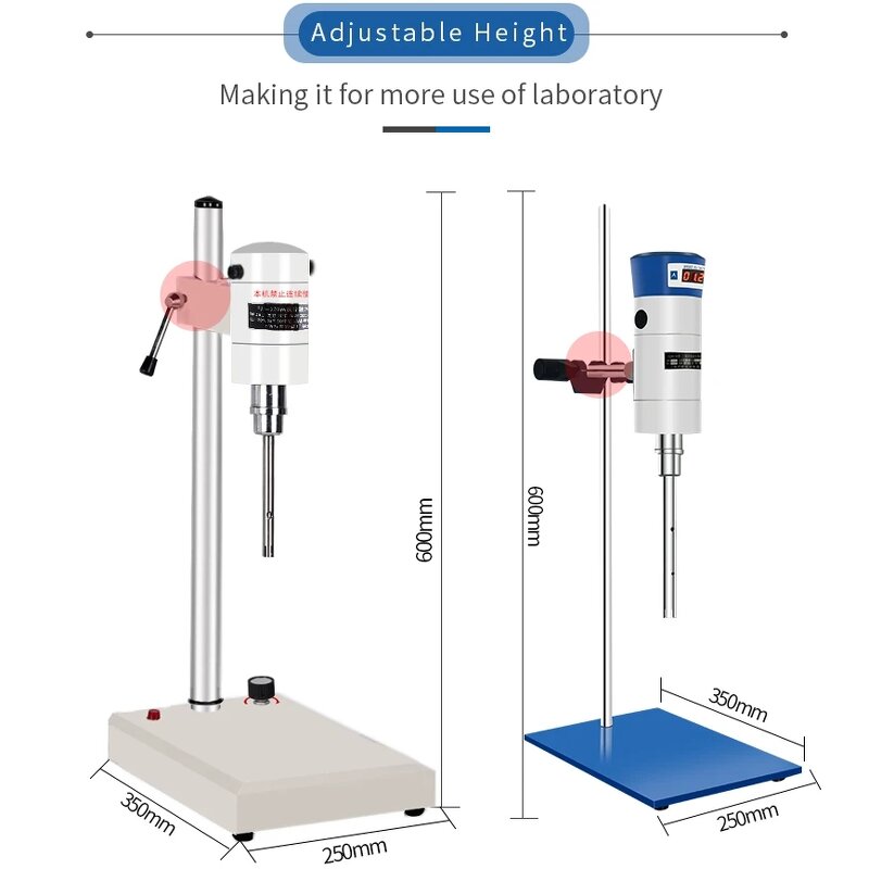 Rotor Stator Homogenizer Manufacturer - OEM/ODM IKEME Laboratory Digital High Shear Cosmetic Cream