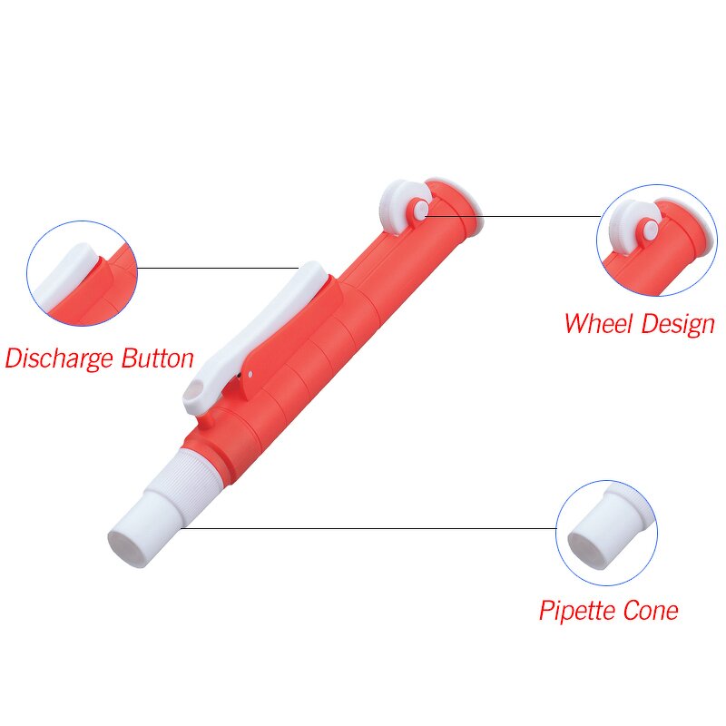 Micro Pipette Filler Manufacturer - OEM/ODM IKEME 2-25ml High Precision Manual Transfer Pump