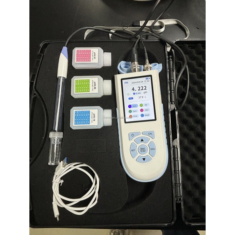Water Quality Test Kit Factory - OEM/ODM IKEME High Accuracy 8in1 Tds Ec ORP Res Salinity Temp