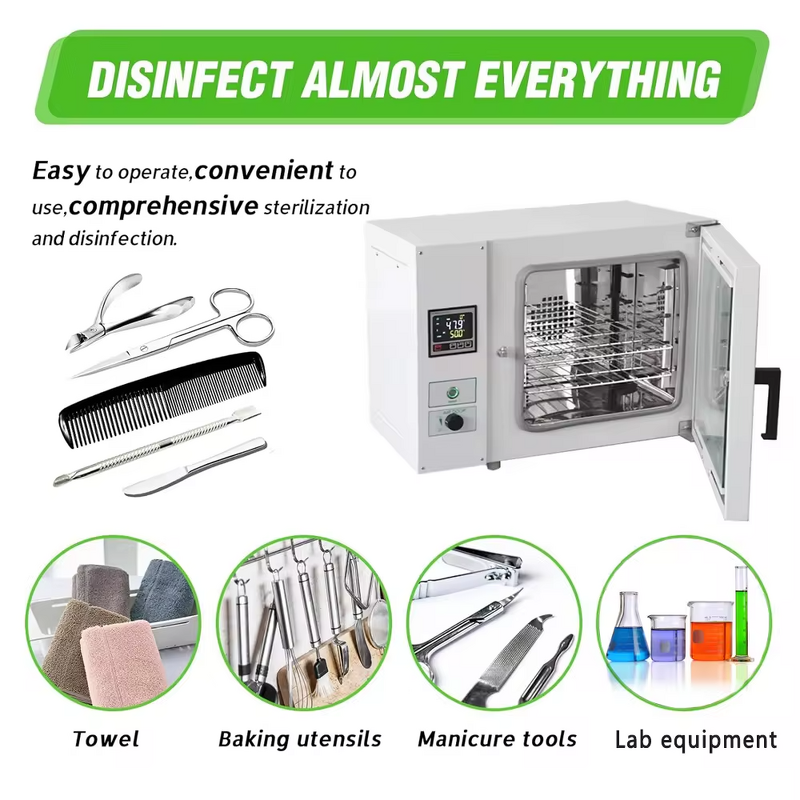 Drying Oven Factory - OEM/ODM IKEME 25L High Temperature Medical Sterilizers Lab Disinfection