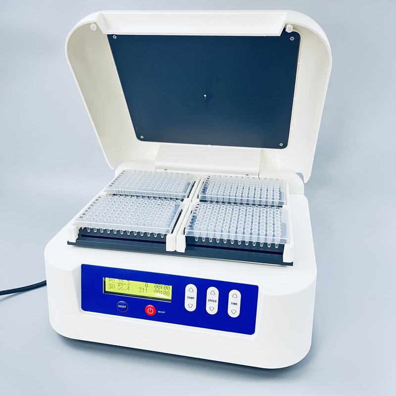 96 Well Shaker Manufacturer - OEM/ODM IKEME Laboratory 96 Wells Micro Plate Shaker Constant Temperature