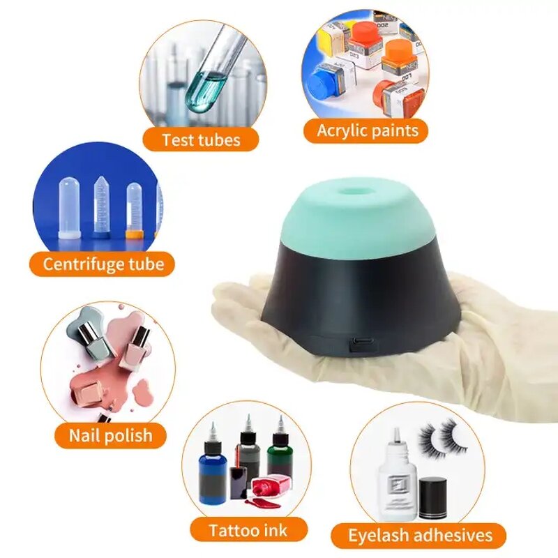 Portable Vortex Mixer Manufacturer - OEM/ODM OEM High Speed 3000rpm Small Blood Tube Mixer