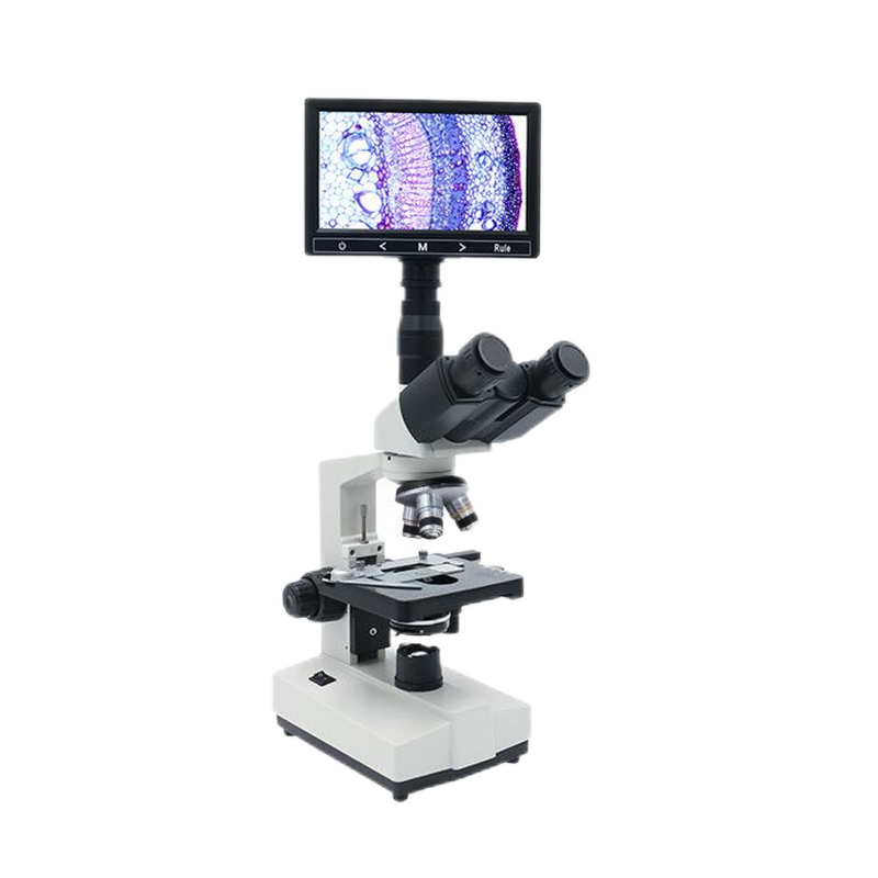 Compound Microscope Factory - OEM/ODM IKEME School Laboratory LCD Digital Microscopio Para